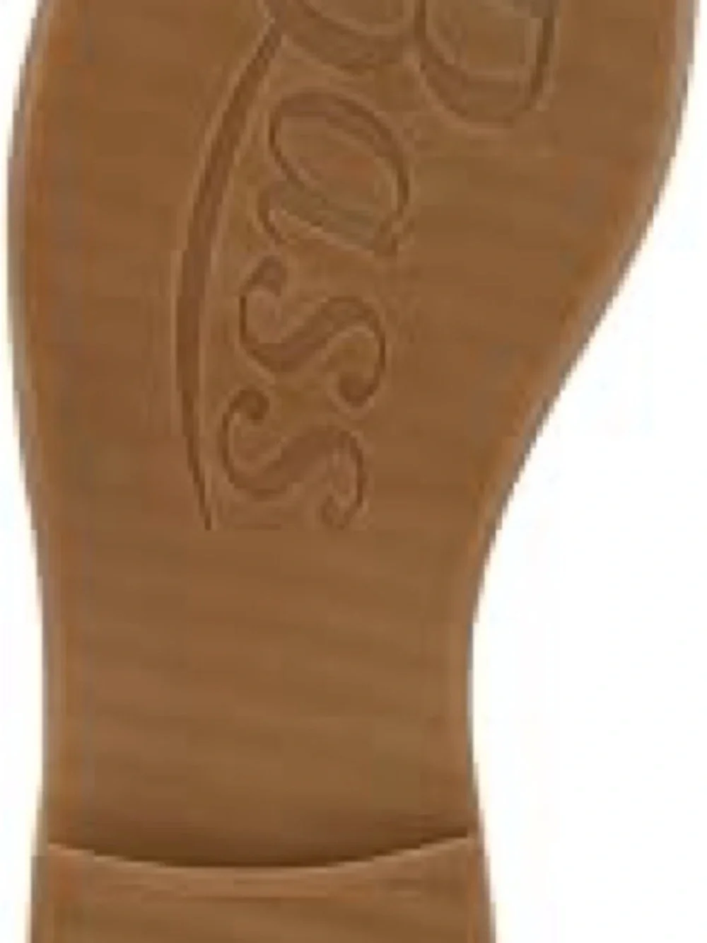 G.H. Bass & Co. Nude Beige Maddie Flat Slingback Sandal Sz 7